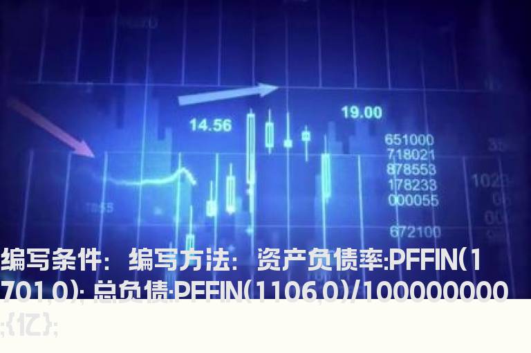 资产负债率公式