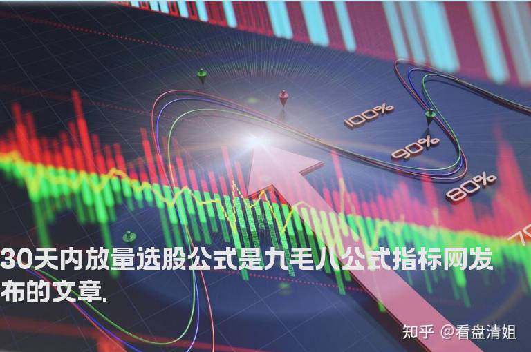 30天内放量选股公式