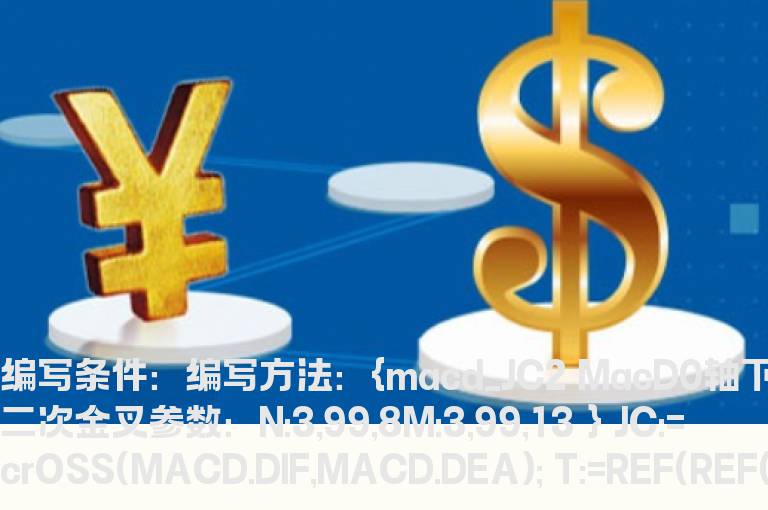 MACD金叉条件选股公式