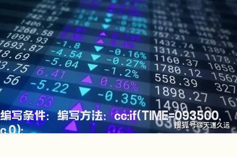 开盘后第一根5分钟线的收盘价的公式