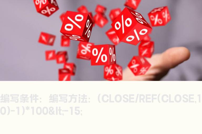 10天内跌幅大于15%以上的选股公式
