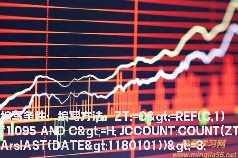 一段时间内3板及以上的个股的公式