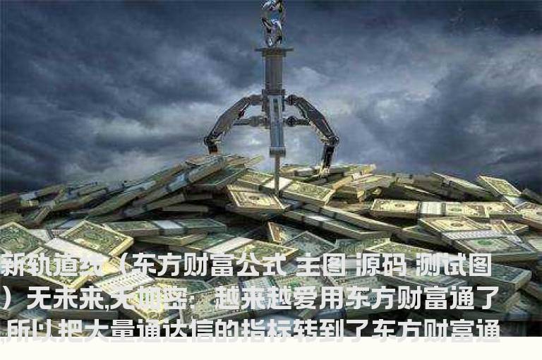 新轨道线（东方财富公式 主图 源码 测试图）无未来,无加密