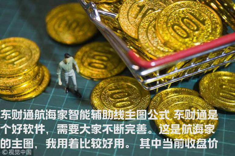 东财通航海家智能辅助线主图公式