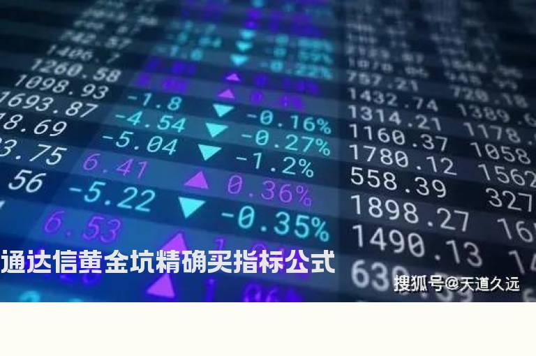 通达信黄金坑精确买指标公式