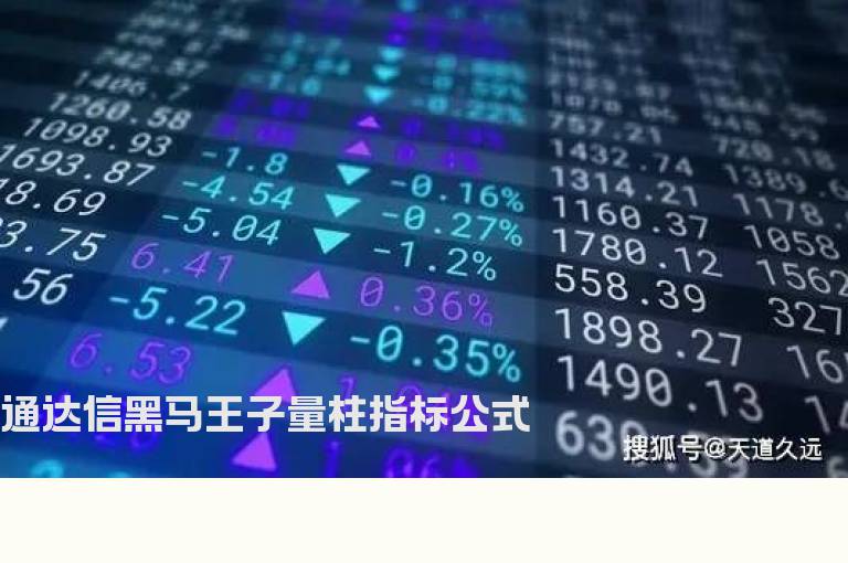 通达信黑马王子量柱指标公式