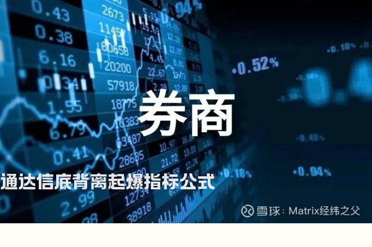 通达信底背离起爆指标公式