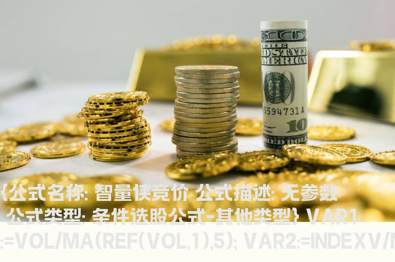 通达信智量侠竞价公式K线图 和谐源码分享