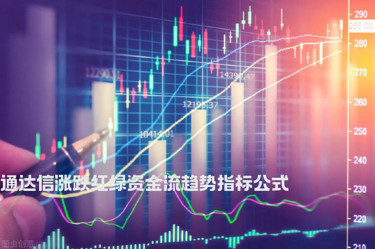 通达信涨跌红绿资金流趋势指标公式