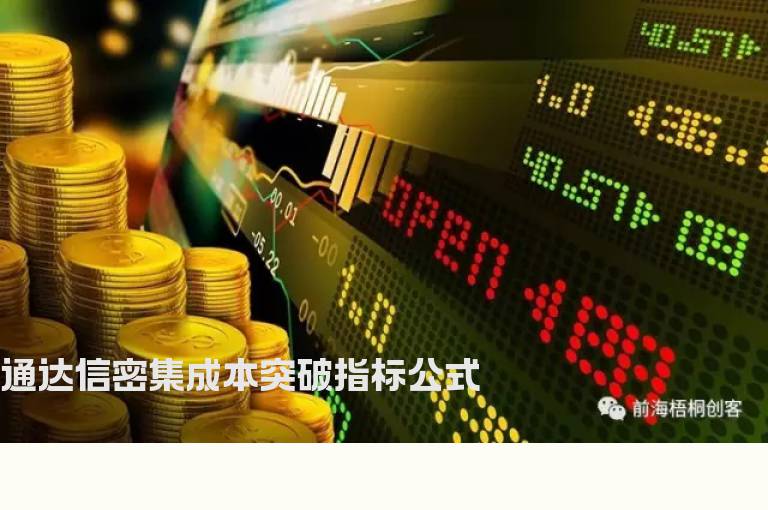 通达信密集成本突破指标公式