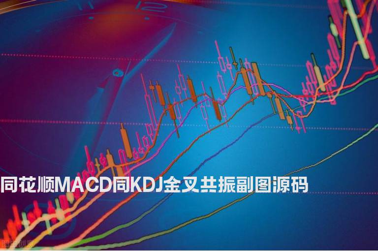 同花顺MACD同KDJ金叉共振副图源码