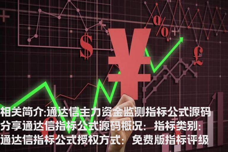 通达信主力资金监测指标公式源码分享