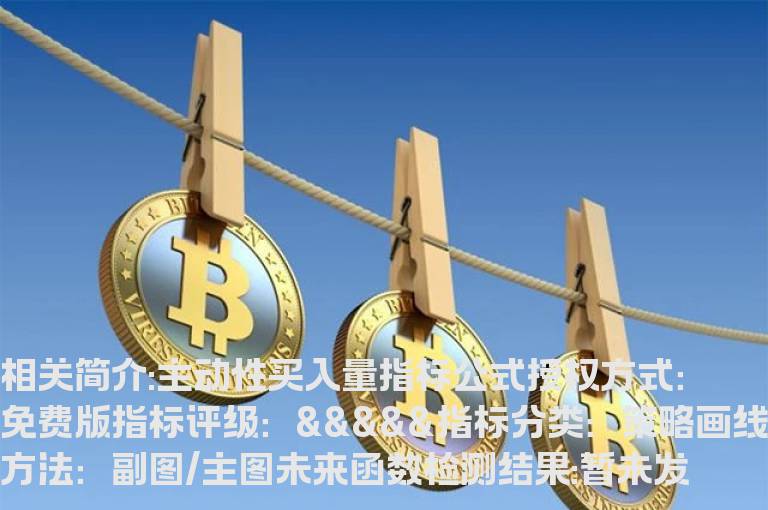 主动性买入量指标公式