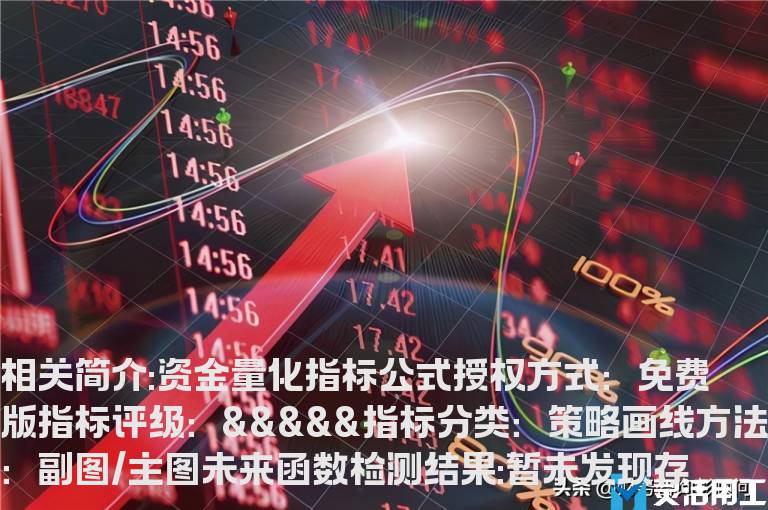 资金量化指标公式