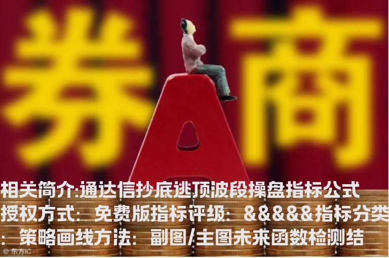 通达信抄底逃顶波段操盘指标公式