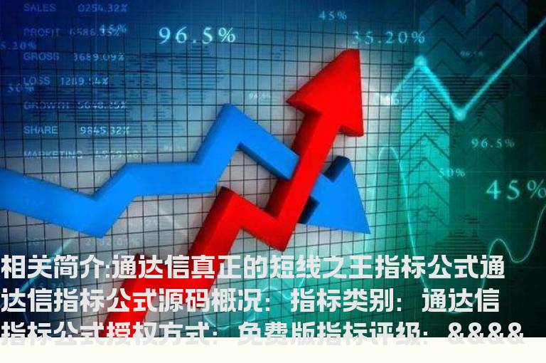 通达信真正的短线之王指标公式