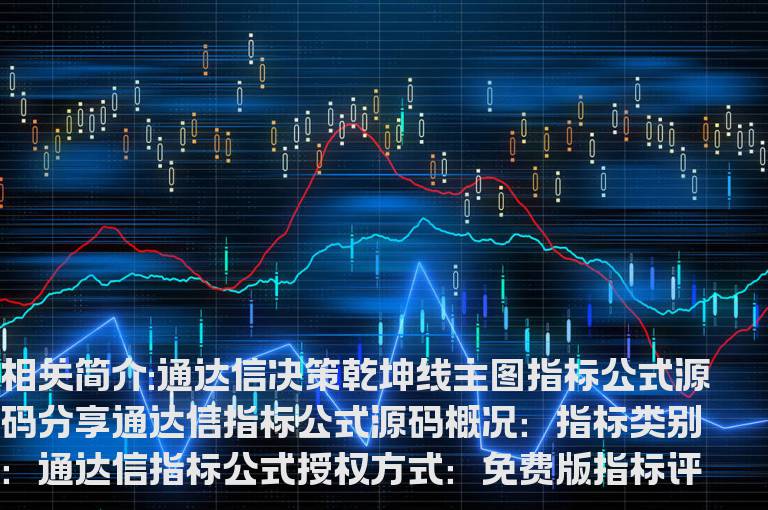 通达信决策乾坤线主图指标公式源码分享