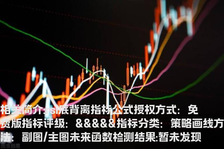 rsi底背离指标公式