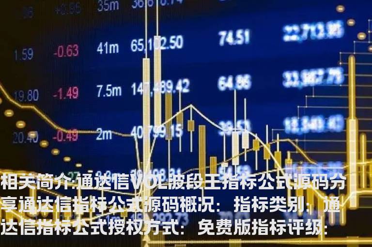 通达信VOL波段王指标公式源码分享