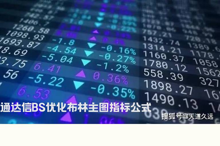 通达信BS优化布林主图指标公式