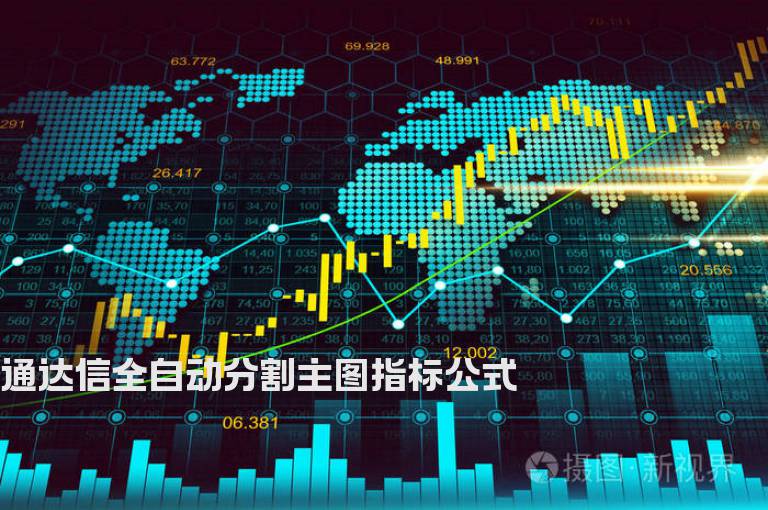 通达信全自动分割主图指标公式