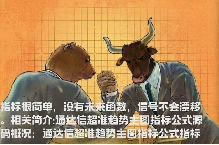 通达信超准趋势主图指标公式