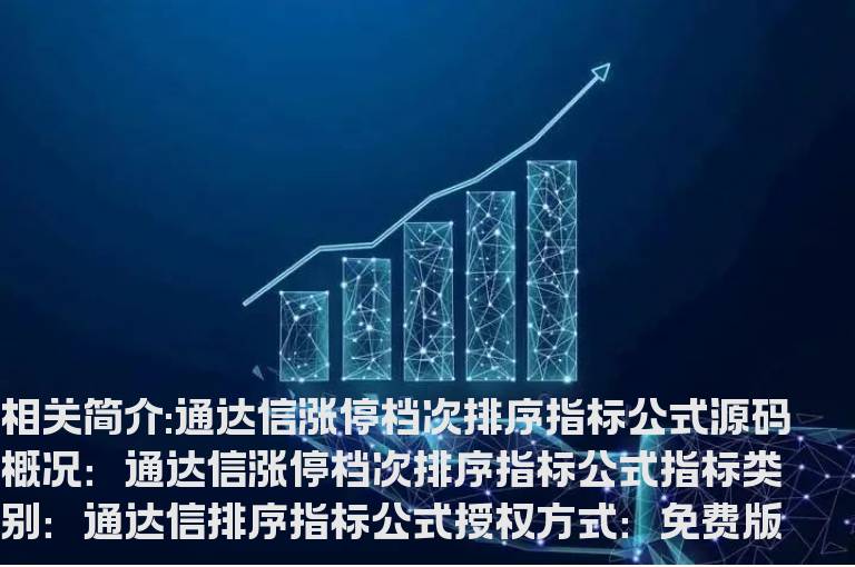 通达信涨停档次排序指标公式