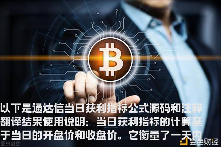 通达信当日获利指标公式