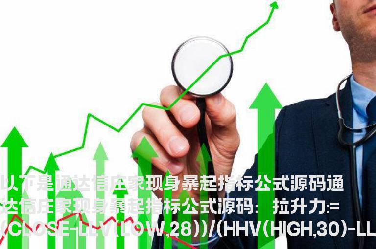 通达信庄家现身暴起指标公式源码