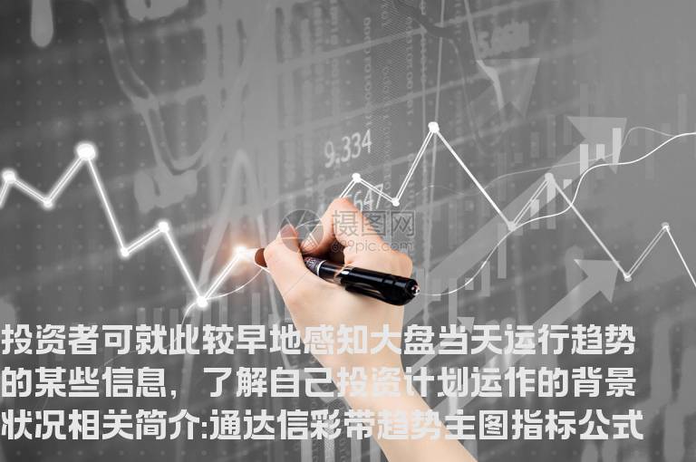 通达信彩带趋势主图指标公式