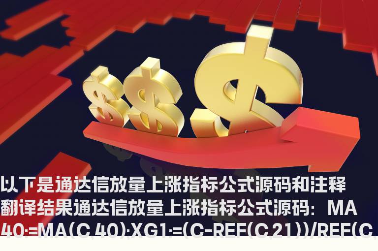 通达信放量上涨指标公式