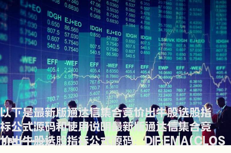 最新版通达信集合竞价出牛股选股指标公式