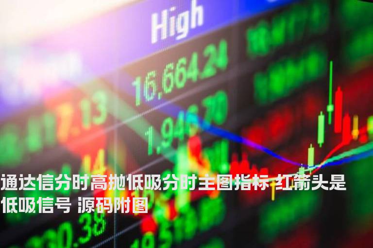 通达信分时高抛低吸分时主图指标 红箭头是低吸信号 源码附图