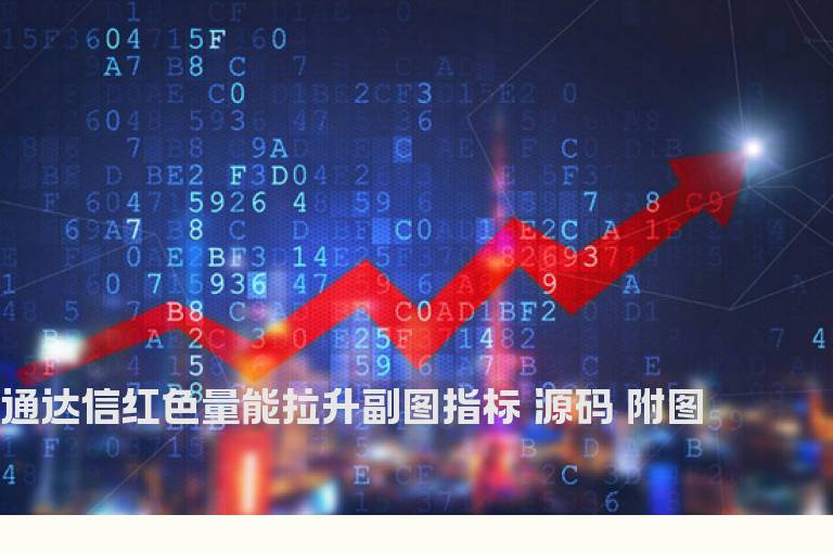 通达信红色量能拉升副图指标 源码 附图