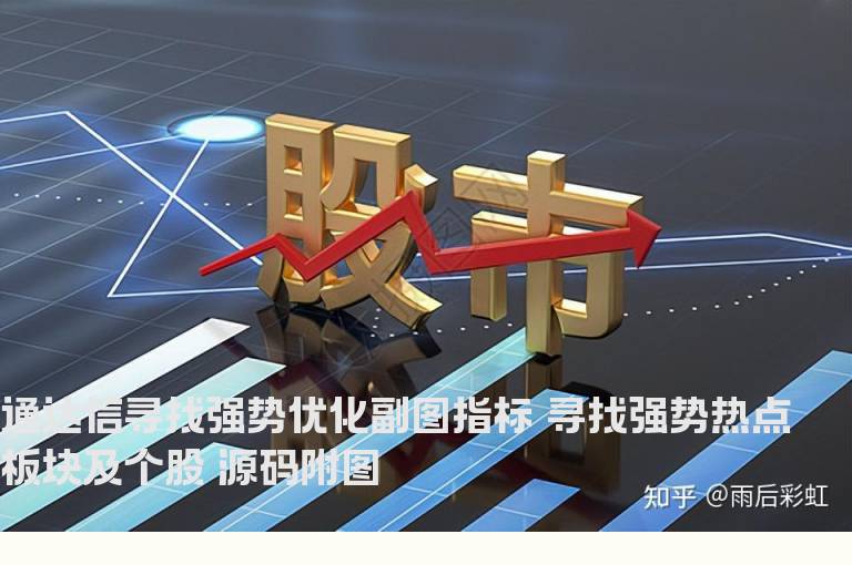 通达信寻找强势优化副图指标 寻找强势热点板块及个股 源码附图