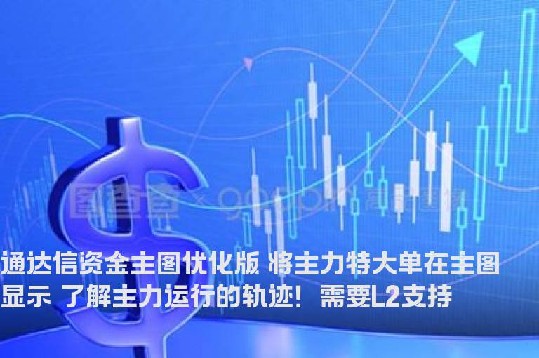 通达信资金主图优化版 将主力特大单在主图显示 了解主力运行的轨迹！需要L2支持