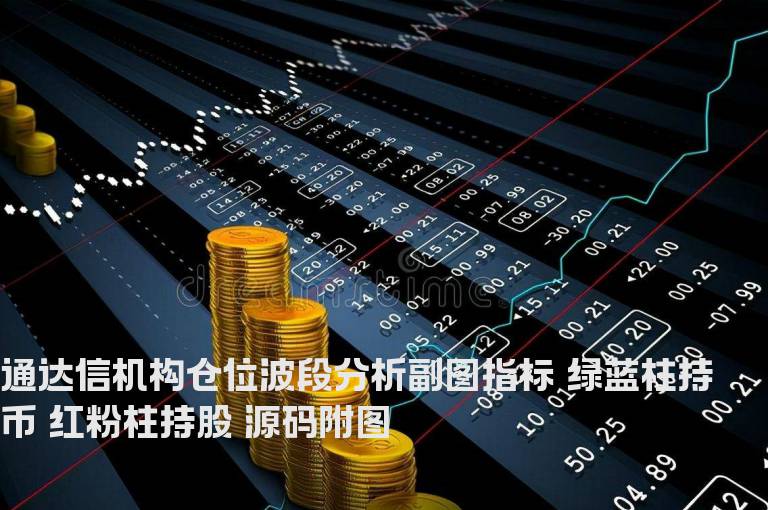 通达信机构仓位波段分析副图指标 绿蓝柱持币 红粉柱持股 源码附图