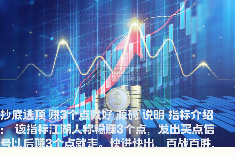 抄底逃顶 赚3个点就好 源码 说明