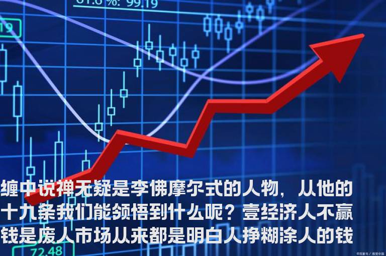 炒股喜欢缠论的同学必看 缠中说禅十九条