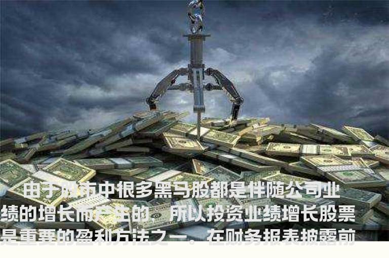 如何淘金半年报绩优股