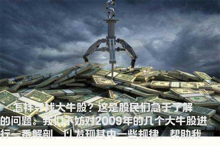 牛股寻迹 5周均线成大牛股“生命线”