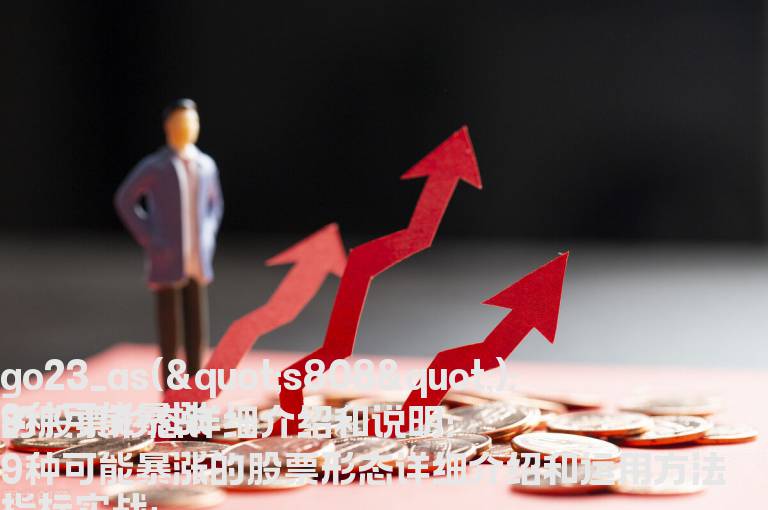 9种可能暴涨的股票形态详细介绍