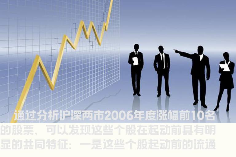 庄股识别的关键