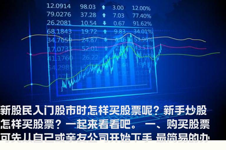 新手炒股怎样买股票