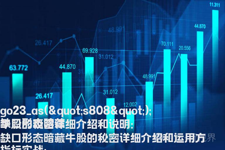 缺口形态暗藏牛股的秘密详细介绍