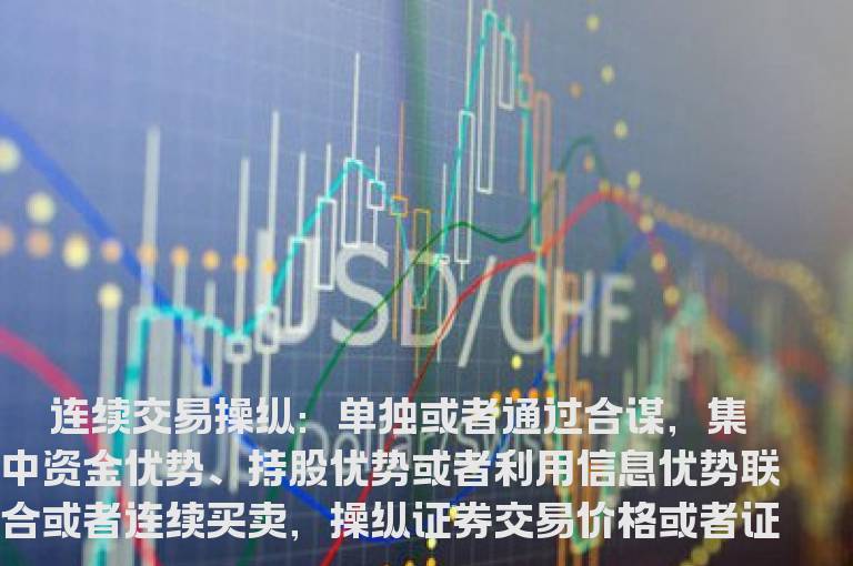 警惕！市场操纵八种方式