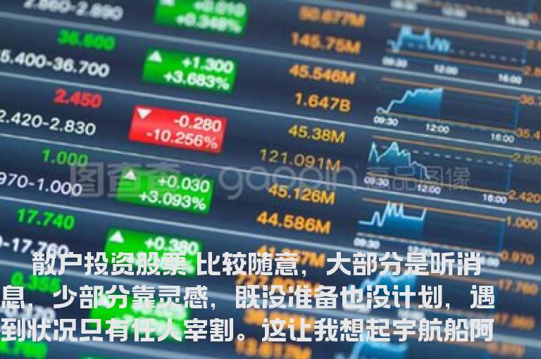 一个股民的“作战计划”