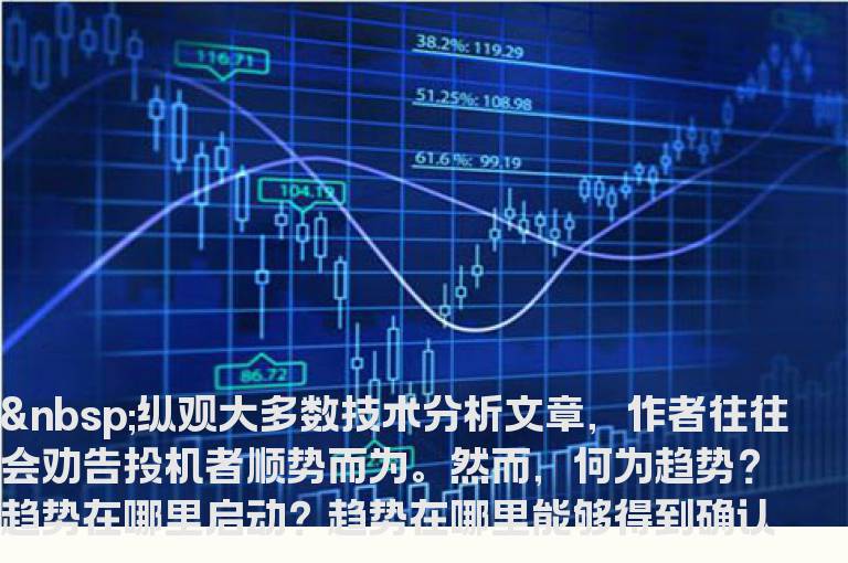 如何判断趋势的来临