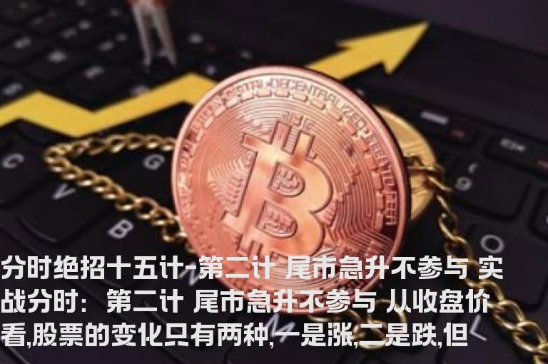 股海网★★★分时绝招---尾市急升不参与