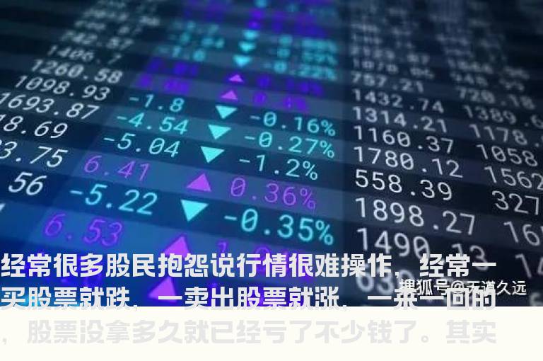 4种股票买入信号图，散户一定要牢牢记住！
